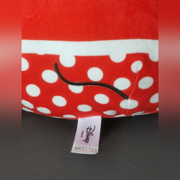 Original Squishmallows Disney Minnie Mouse Bow & Ear Muffs Polka Dot 14" - Picture 6 of 6